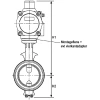 Automation set Tomoe butterfly valve